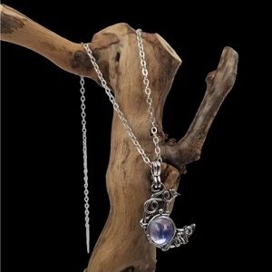 Vintage Moon Night Necklace.